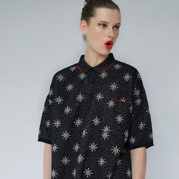 Zara Printed Sweater Top - Picture 5 of 13